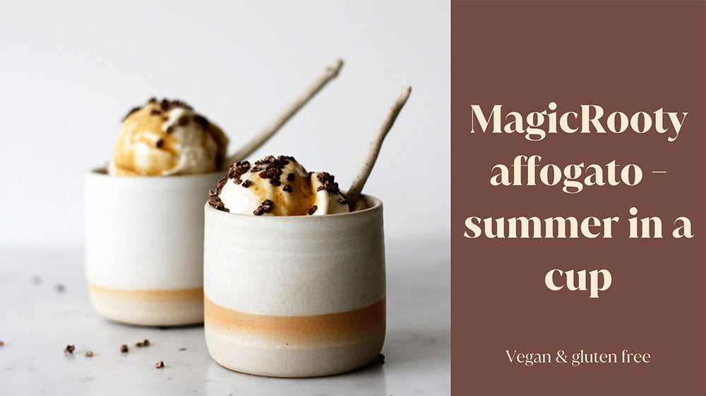 MagicRooty Affogato – summer in a cup