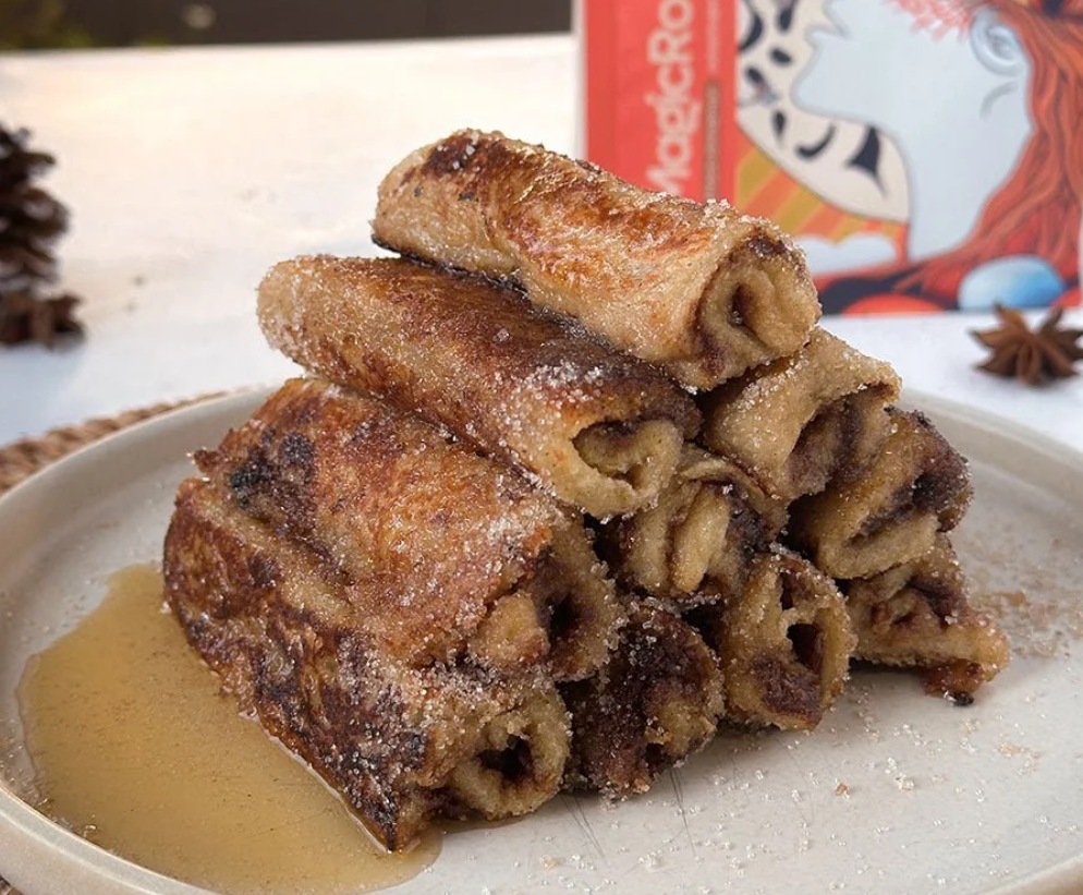 Cinnamon toast rolls with MagicRooty