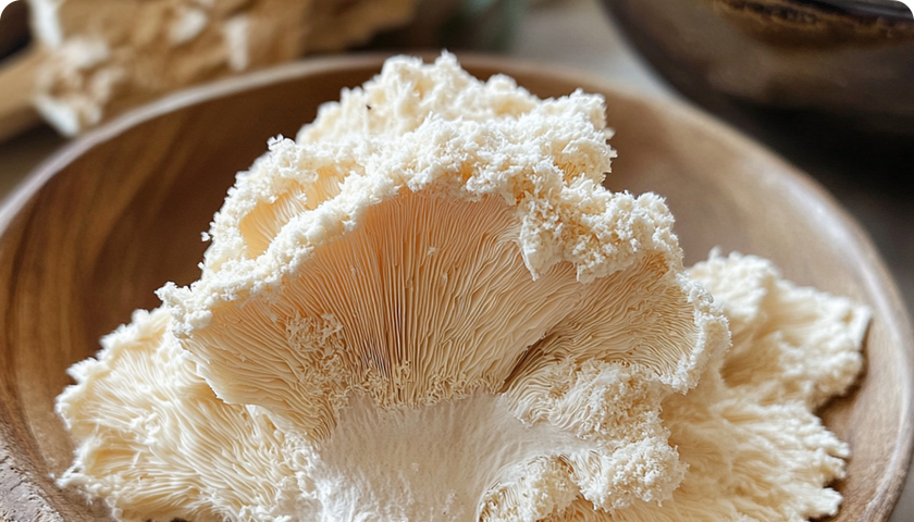 Lion’s mane mushroom 